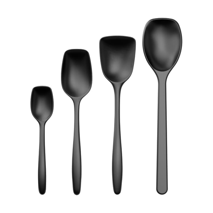 Set de 4 cucharas Classic - Negro - Rosti