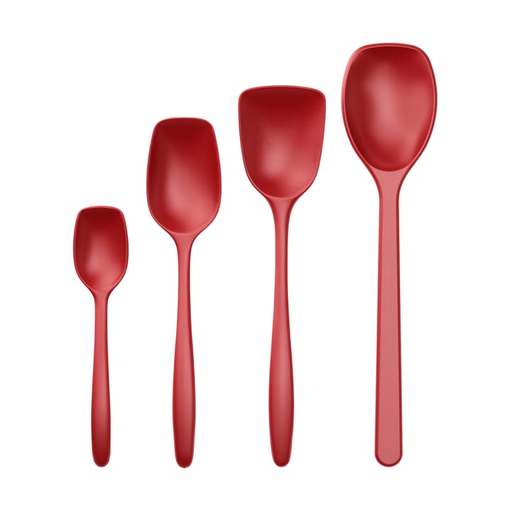 Set de 4 cucharas Classic - Rojo - Rosti