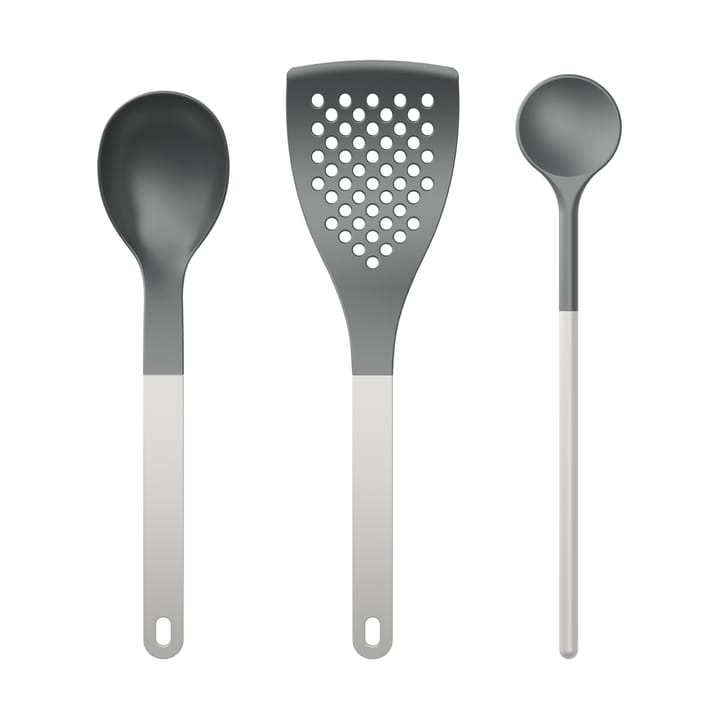 Utensilios de cocina Optima 1, 3 piezas - Nylon blanco - Rosti