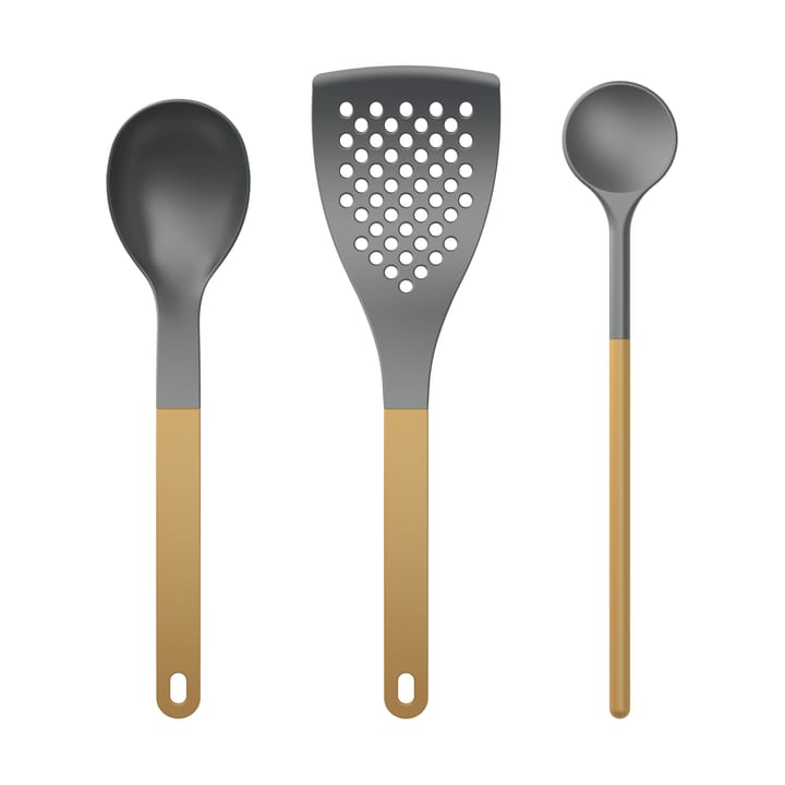 Utensilios de cocina Optima 2, 3 piezas - Curry nylon - Rosti