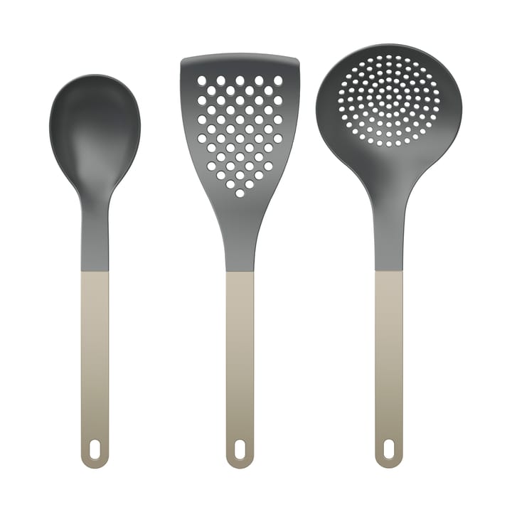 Utensilios de cocina Optima 2, 3 piezas - Nylon blanco - Rosti