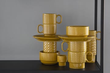 2 Tazas de té Coffee & More - Amarillo - Sagaform