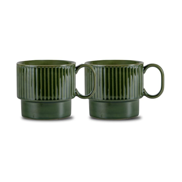 2 Tazas de té Coffee & More - Verde - Sagaform