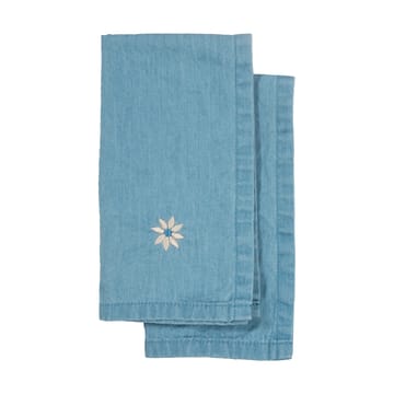 Paños de cocina Eden denim 50x70 cm 2-pack - Azul - Sagaform