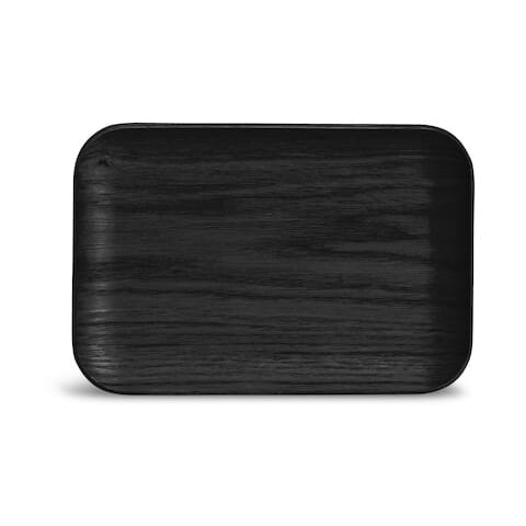 Plato Hanna 13x19 cm - Negro - Sagaform