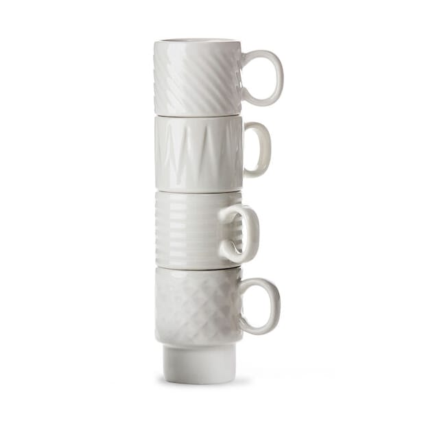 Tazas espresso Coffee & More, 4-pack - Blanco - Sagaform