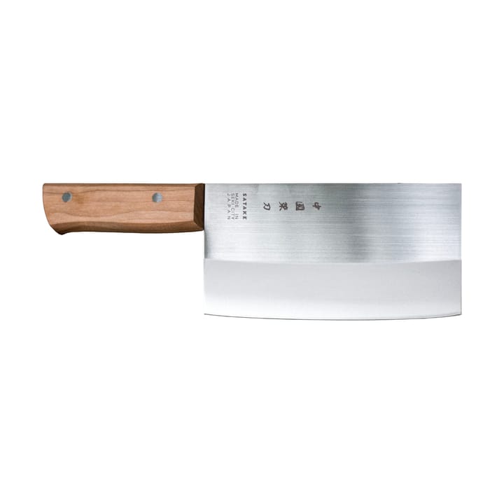 Cuchillo de chef chino Satake Chopper 28,5 cm, Mango de madera Satake