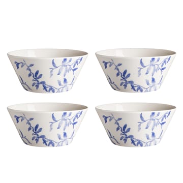 4 Boles para desayuno Havspil 60 cl - azul-blanco - Scandi Living