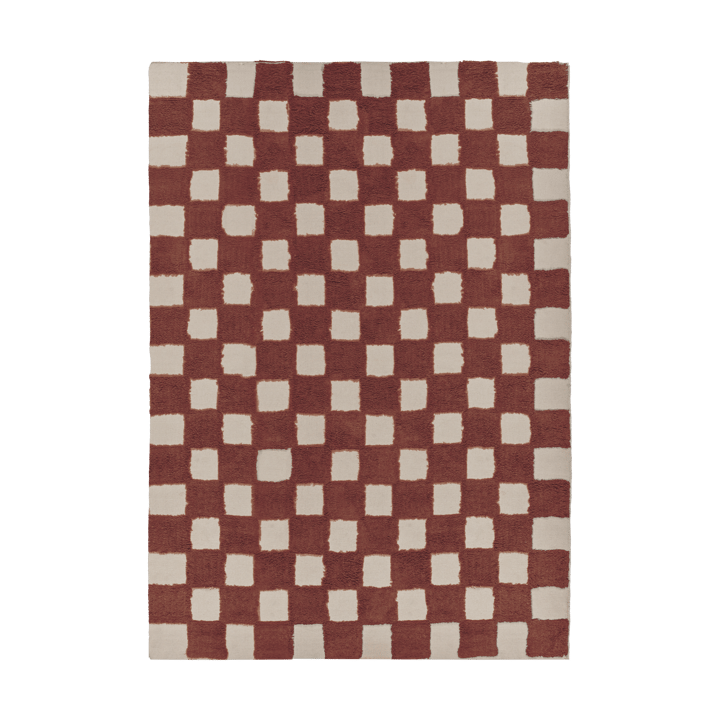 Alfombra Checker Play 170x240 cm - Cocoa - Scandi Living