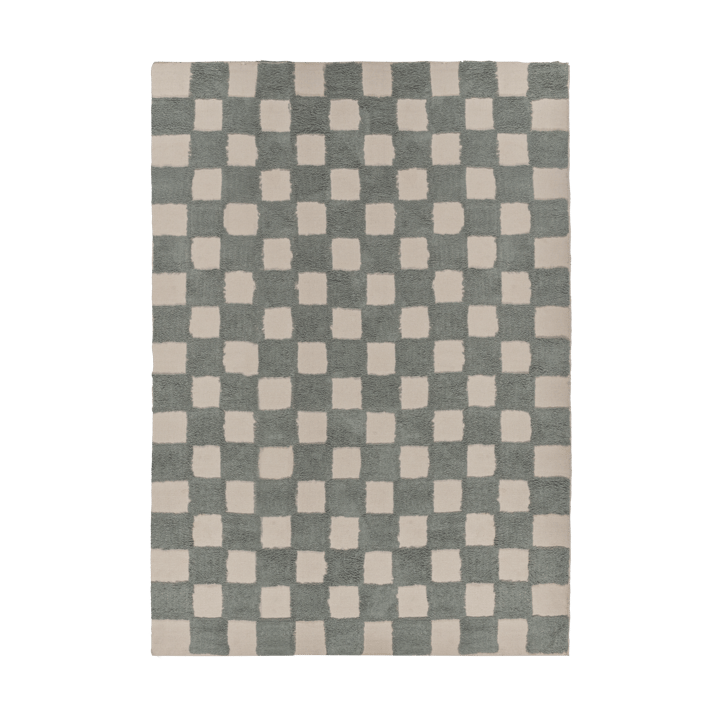 Alfombra Checker Play 170x240 cm - Green - Scandi Living