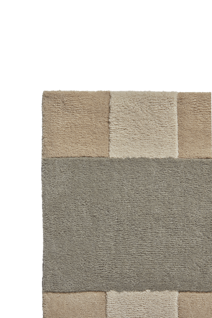 Alfombra de lana Aisles, Beige, 170x240 cm Scandi Living