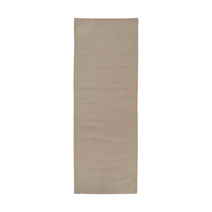 Alfombra de lana Balance beige - 80x240 cm - Scandi Living