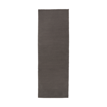 Alfombra de lana Balance gris natural - 80x240 cm - Scandi Living