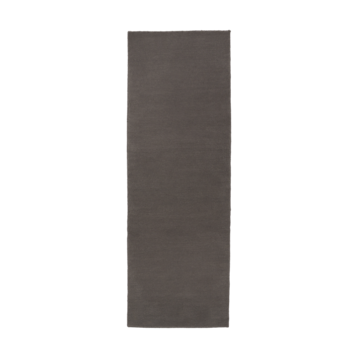 Alfombra de lana Balance gris natural - 80x240 cm - Scandi Living