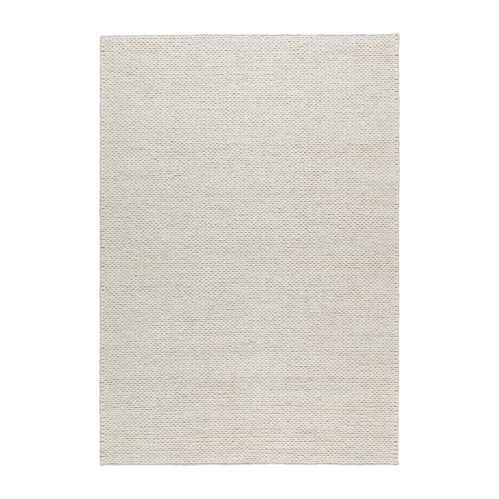 Alfombra de lana Braided blanco natural - 200x300 cm - Scandi Living