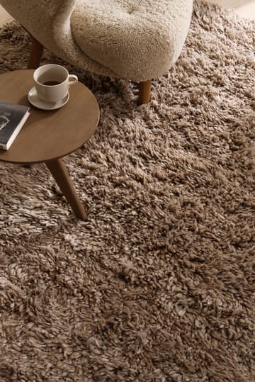 Alfombra de lana Cozy beige - 170x240 cm - Scandi Living