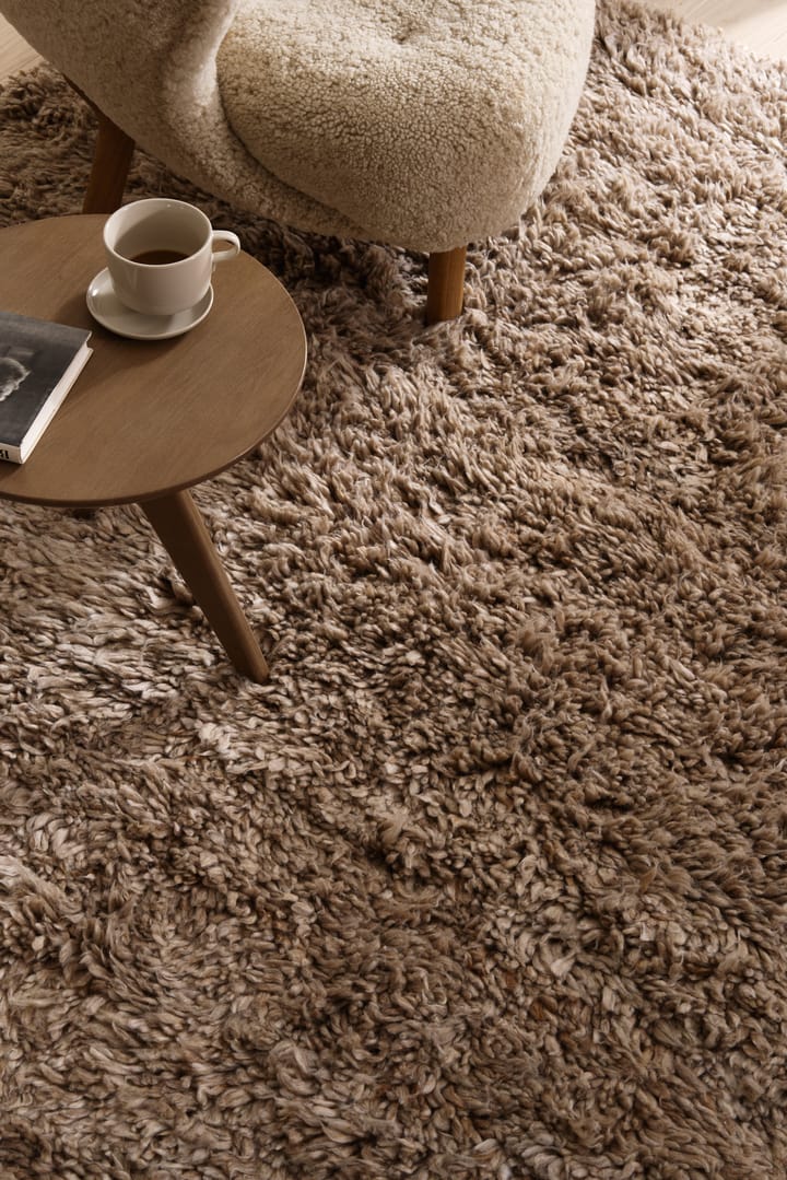 Alfombra de lana Cozy beige, 170x240 cm Scandi Living