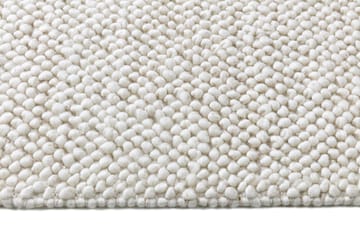 Alfombra de lana Flock blanco natural - 300x400 cm - Scandi Living