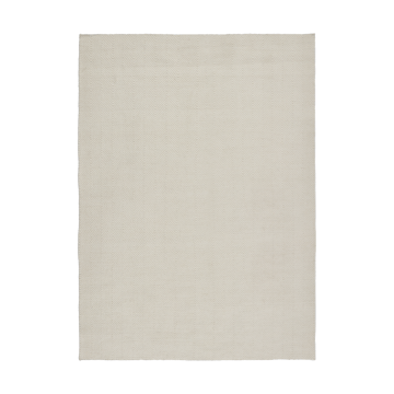 Alfombra de lana Furrow blanco natural - 170x240 cm - Scandi Living