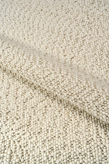 Alfombra de lana Mire blanco natural - 170x240 cm - Scandi Living