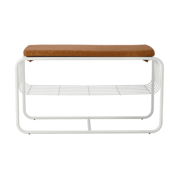 Banco/estante zapatero Nod 80x36x42 cm - White - Scandi Living