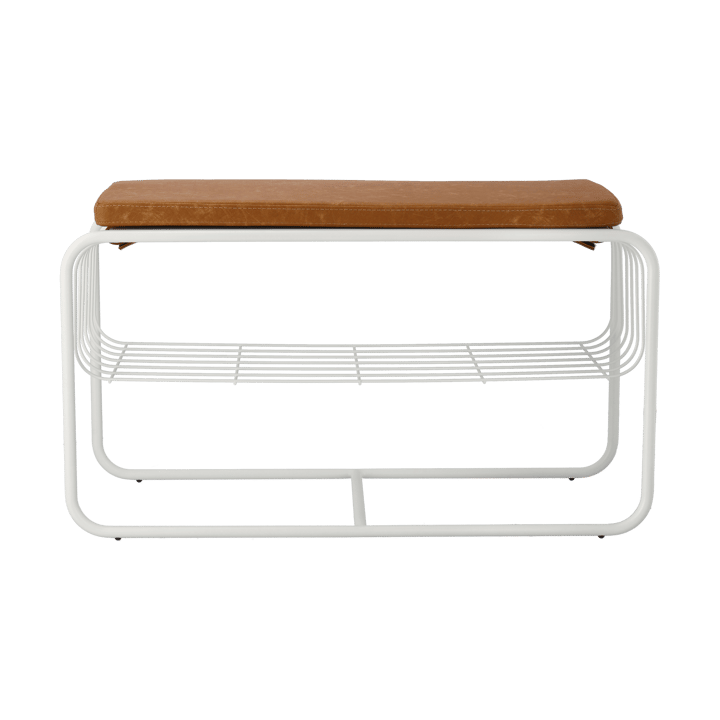 Banco/estante zapatero Nod 80x36x42 cm - White - Scandi Living