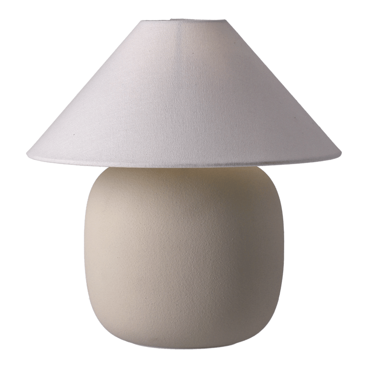 Lámpara de mesa Boulder 29 cm beige-white Scandi Living