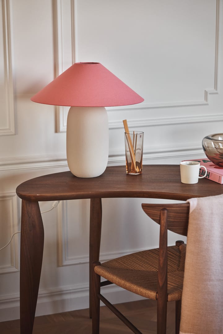 Lámpara de mesa Boulder 48 cm beige-peach Scandi Living