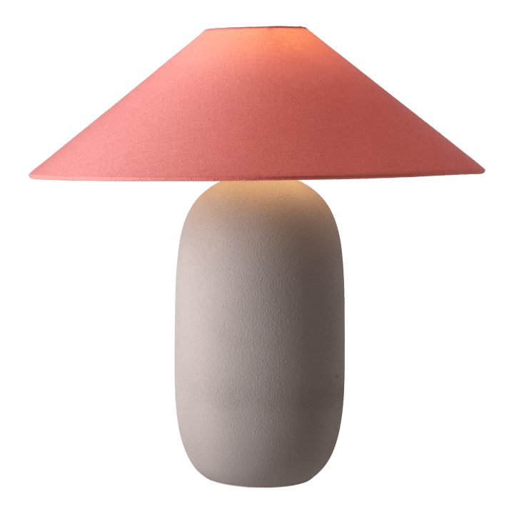 Lámpara de mesa Boulder 48 cm grey-peach Scandi Living