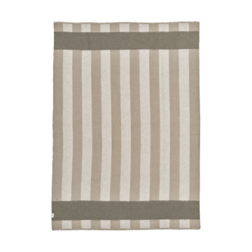 Manta de lana Aisles 130x180 cm - Beige - Scandi Living