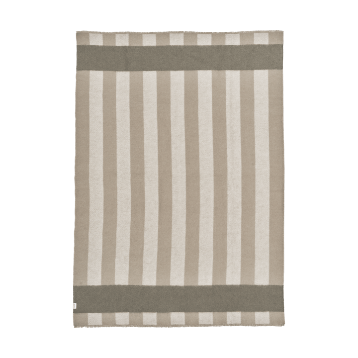 Manta de lana Aisles 130x180 cm, Beige Scandi Living