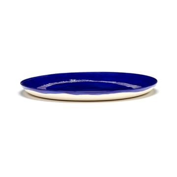 2 Platos Ottolenghi Feast L Ø26,5 cm - Dark blue stripes-white - Serax