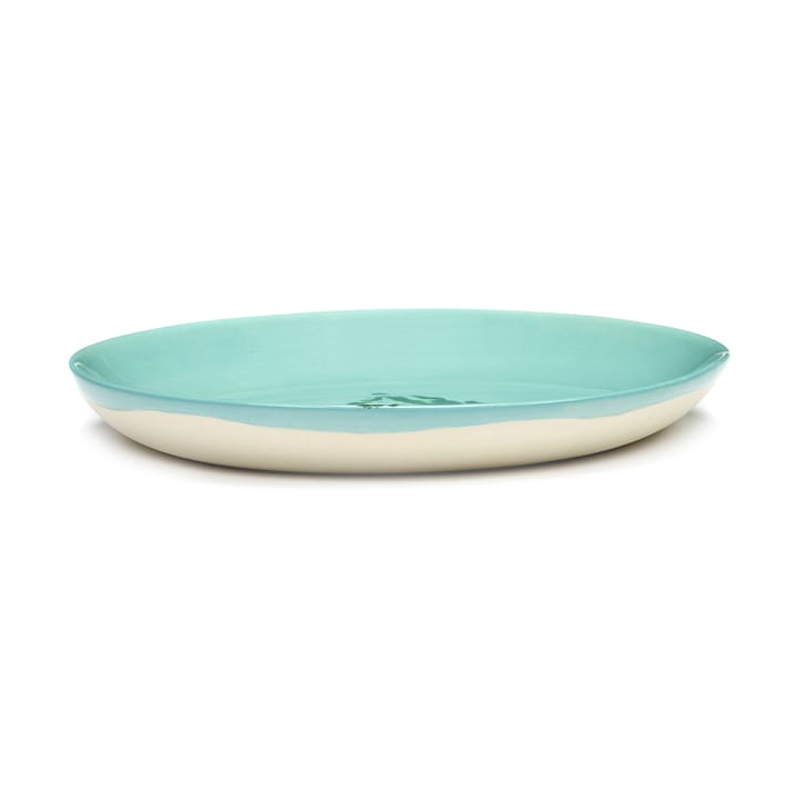 4 Platos Ottolenghi Feast XS Ø16 cm - Azure-artichoke green - Serax