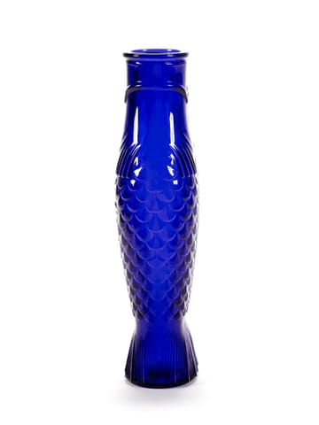 Botella de vidrio Fish & Fish 85 cl - Cobalt blue - Serax