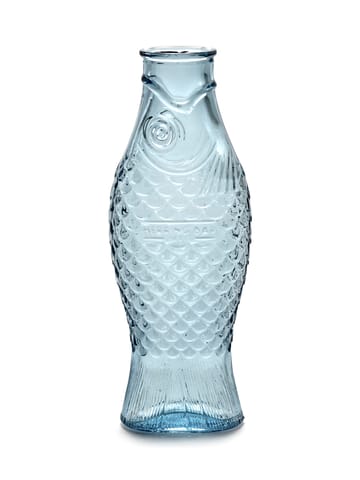 Botella de vidrio Fish & Fish 85 cl - Light blue - Serax