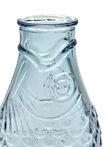 Botella de vidrio Fish & Fish 85 cl - Light blue - Serax