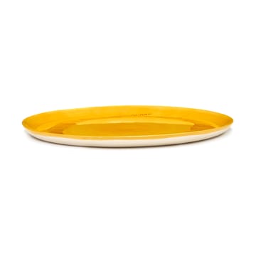 Fuente para servir Ottolenghi Feast Ø35 cm - Yellow stripes-red - Serax