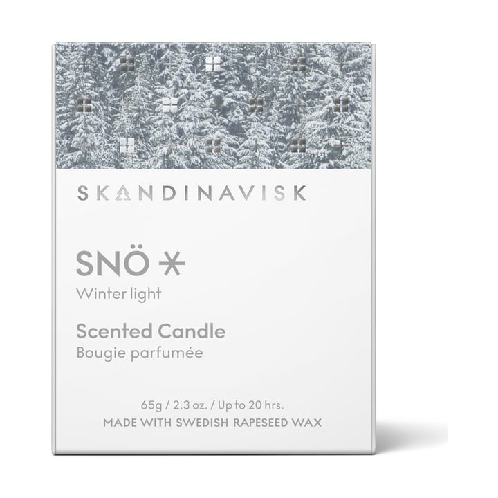 Vela perfumada SNÖ Special Edition, 65 g Skandinavisk