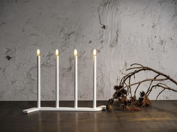 Candelabro de Adviento Advent RE - Blanco, 4 bombillas - SMD Design