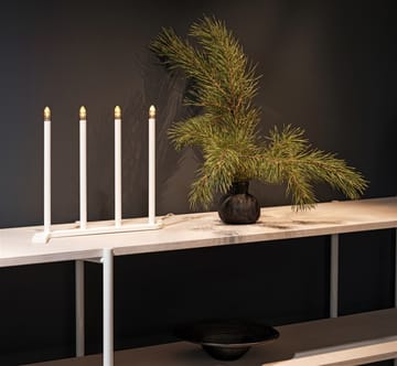 Candelabro de Adviento Advent RE - Blanco, 4 bombillas - SMD Design