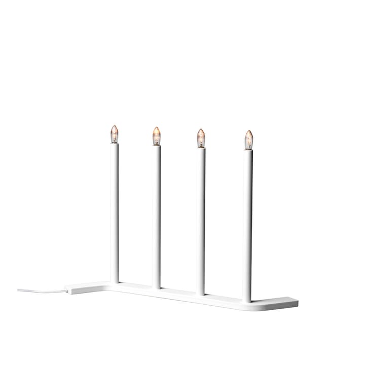 Candelabro de Adviento Advent RE - Blanco, 4 bombillas - SMD Design