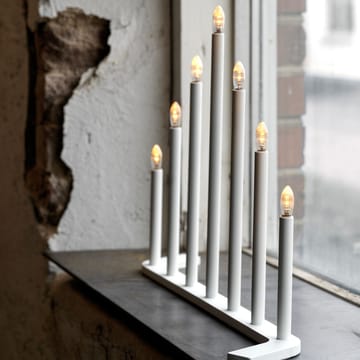 Candelabro de Adviento Advent RE - Blanco, 7 bombillas - SMD Design