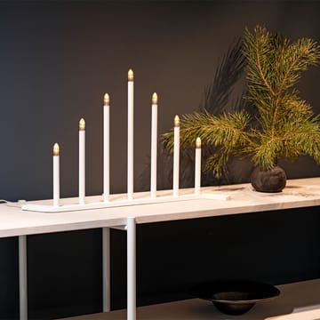 Candelabro de Adviento Advent RE - Blanco, 7 bombillas - SMD Design