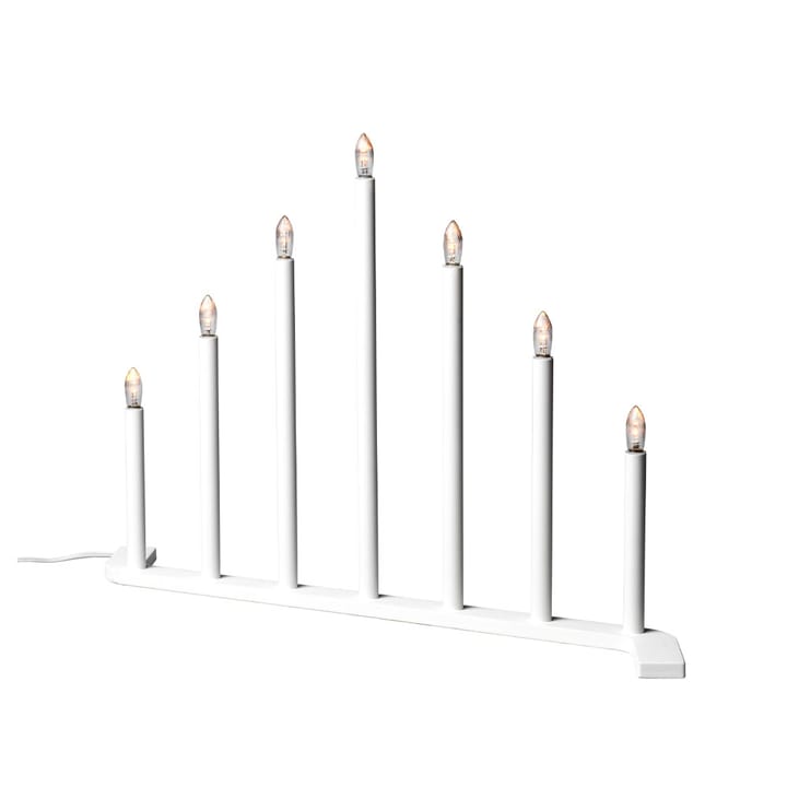 Candelabro de Adviento Advent RE - Blanco, 7 bombillas - SMD Design