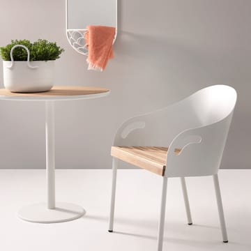 Silla Brunnsviken - Blanco-roble - SMD Design