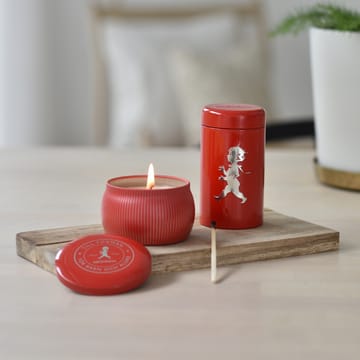 Vela aromática Solstickan 25 h - Rojo-canela y naranja - Solstickan Design