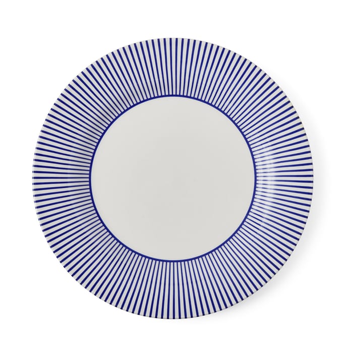 Plato Steccato Ø28 cm - Azul-blanco - Spode