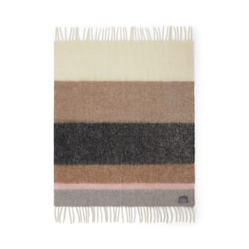 Manta de mohair - Marrón, Negro y Rosa - Stackelbergs