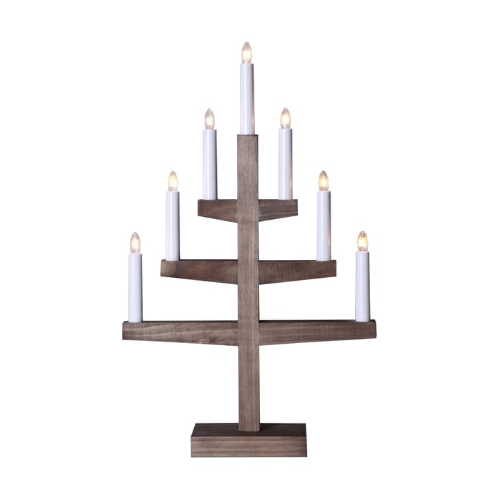 Candelabro de adviento Trapp 54 cm, Marrón Star Trading