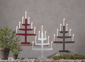 Candelabro de adviento Trapp 54 cm - Marrón - Star Trading